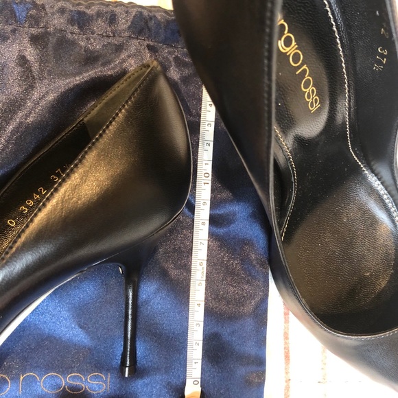 Sergio Rossi Black Heels - Brand New - Picture 9 of 9